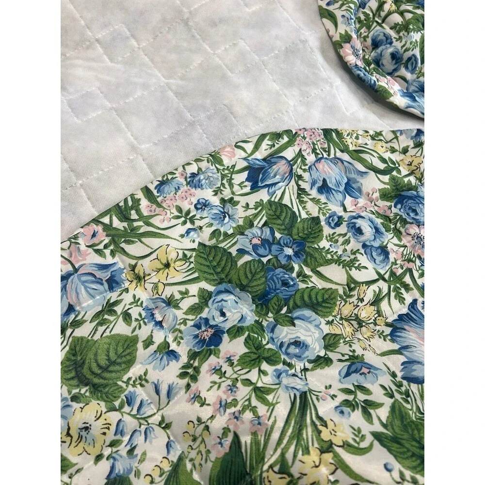 Vintage Jcpenny's Coverlet Rounded Corner 106x76 Curess
